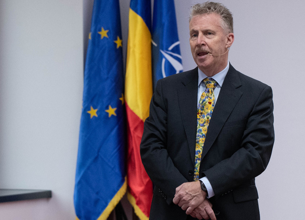 Hans Damen lezing Nicolae Bălcescu Land Forces Academy
